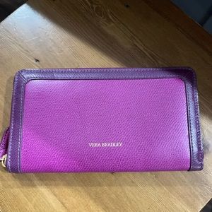 Purple Vera Bradley Wallet